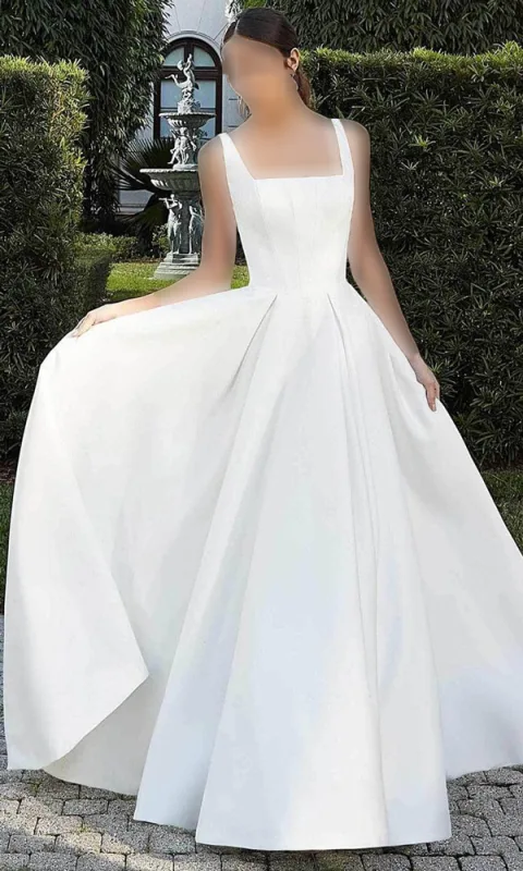 مدل لباس عروس یقه خشتی
